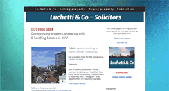 Desktop Screenshot of luchetti.com.au